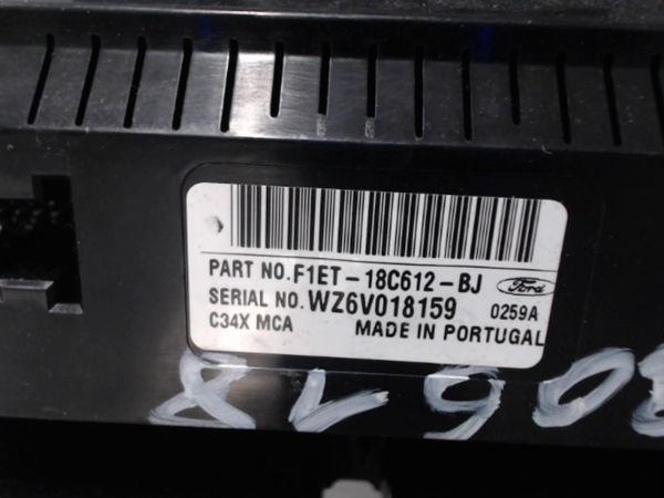 Commande de chauffage Ford C-MAX II (DXA-CB7, DXA-CEU) 1.5 tdci (2015-2019)