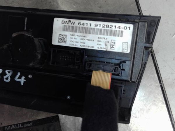 Commande de chauffage Bmw 3 Touring (E91) 320 d (2005-2012) 5 portes