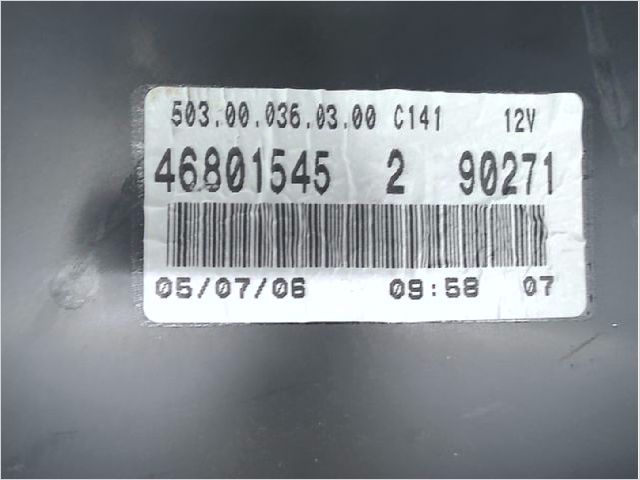 Bloc compteurs Fiat PANDA (169_) 1.2 4x4 (169.axb2a) (2004)