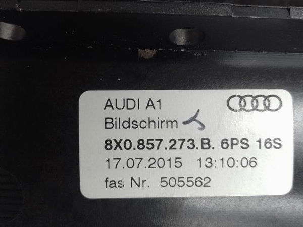 Autoradio Audi A1 Sportback (8XA, 8XF) 1.4 tfsi (2011-2015)