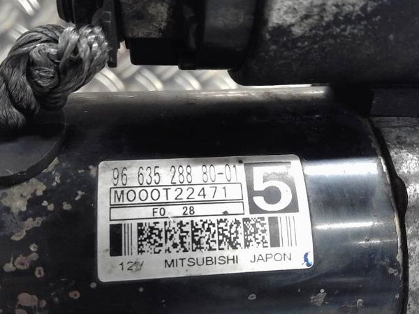 Démarreur Peugeot 207-207 (WA_, WC_) 1.6 hdi (2006-2013) 5 portes