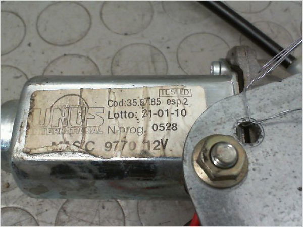Mecanisme  moteur lève-glace avant droit Renault SCÉNIC I Monospace (JA0-1_, FA0_) 1.6 (ja00, ja16, ja15, ja19, ja1v, ja2b, ja2c, ja0b,... (1999-2003) 5 portes