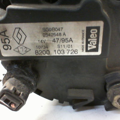 Alternateur RENAULT SCENIC I Phase 2 08-1999--06-2003 1.6i 107ch