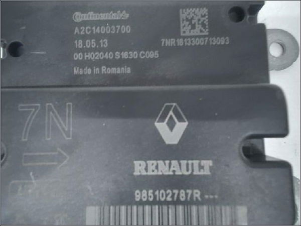Boitier pyrotechnique Dacia SANDERO II 1.0 sce 75 (b8jc, b8jd) (2016)