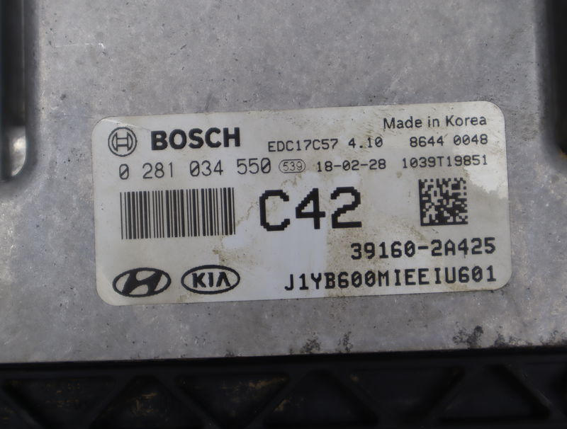 Calculateur moteur Kia STONIC (YB) 1.6 crdi (2017)