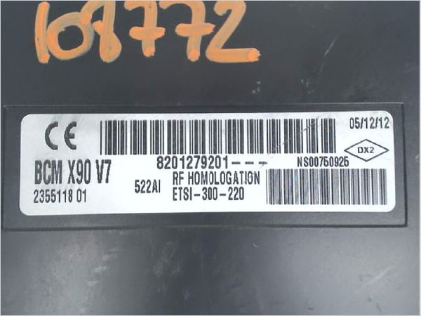 Platine fusible habitacle Dacia DUSTER (HS_) 1.5 dci 4x4 (hsmc, hsmd) (2010-2018) 5 portes
