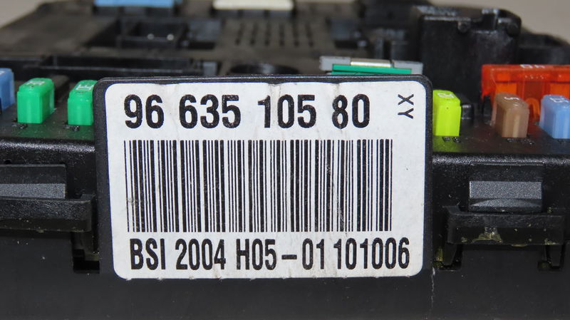 Bsm (boitier servitude moteur) Peugeot 307 CC (3B) 1.6 16v (2003-2009) 2 portes
