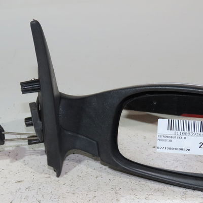 Retroviseur exterieur manuel droit Peugeot 306 3-5 portes (7A, 7C, N3, N5) 1.4 (1993-2001) 5 portes