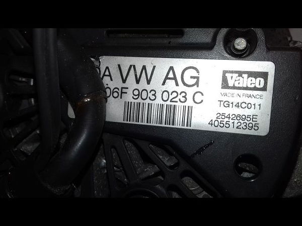 Alternateur Volkswagen GOLF V (1K1) 2.0 tdi (2003-2008)