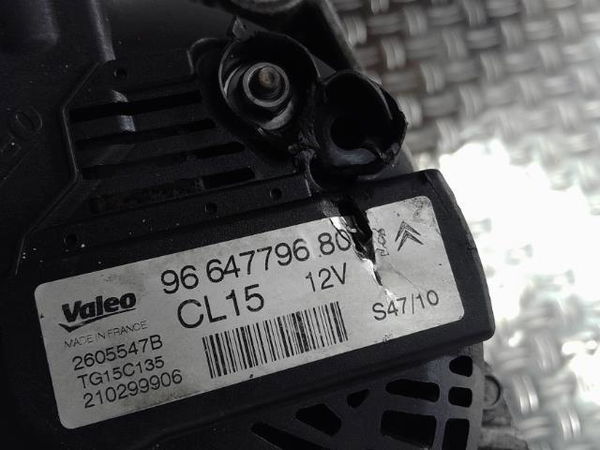 Alternateur Peugeot 207-207 (WA_, WC_) 1.6 hdi (2006-2013) 5 portes