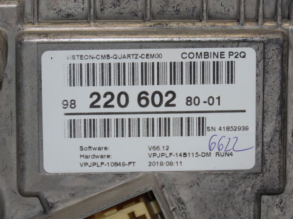 Compteur PEUGEOT 208