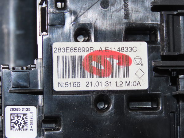 Commande de chauffage RENAULT CAPTUR