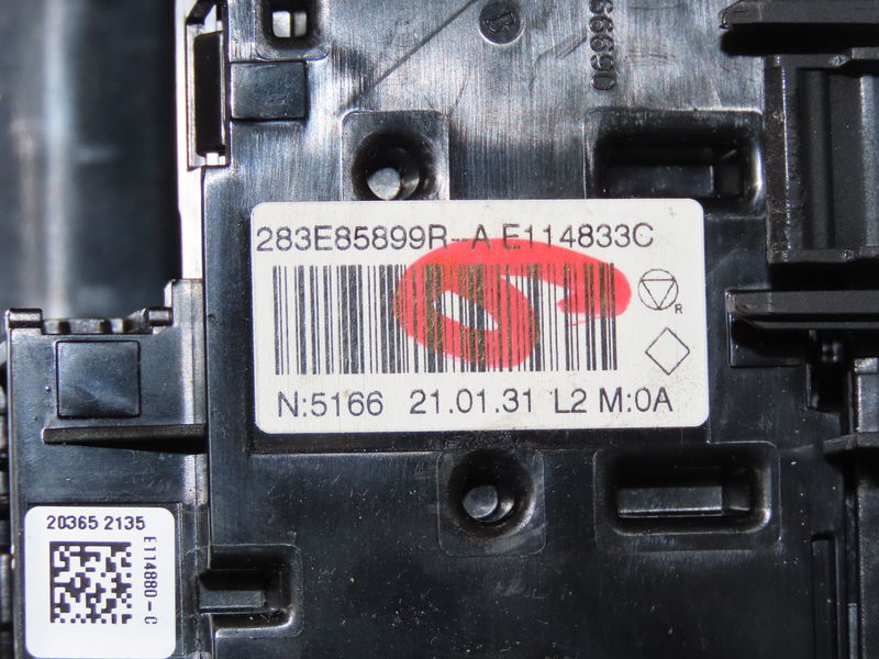 Commande de chauffage RENAULT CAPTUR