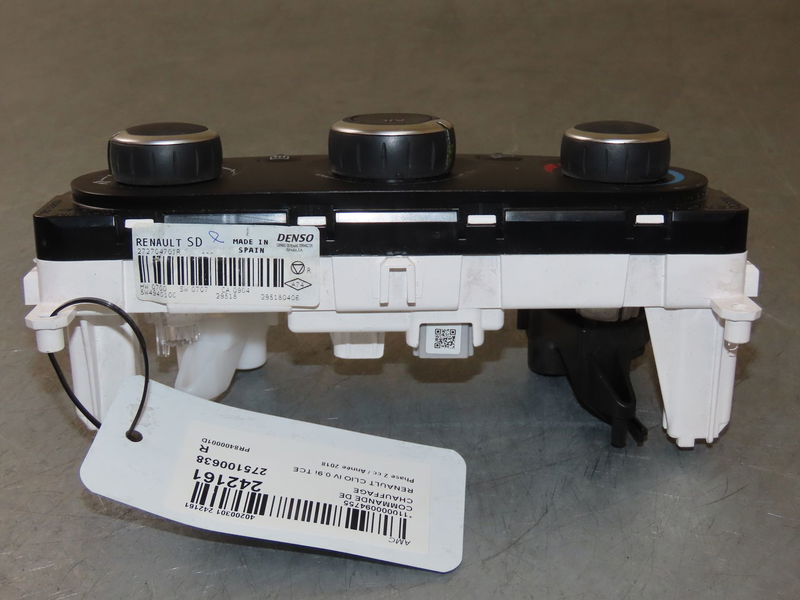 Commande de chauffage RENAULT CLIO