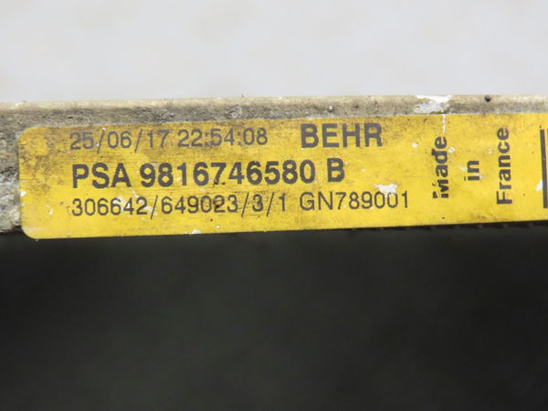 Condenseur clim PEUGEOT 308