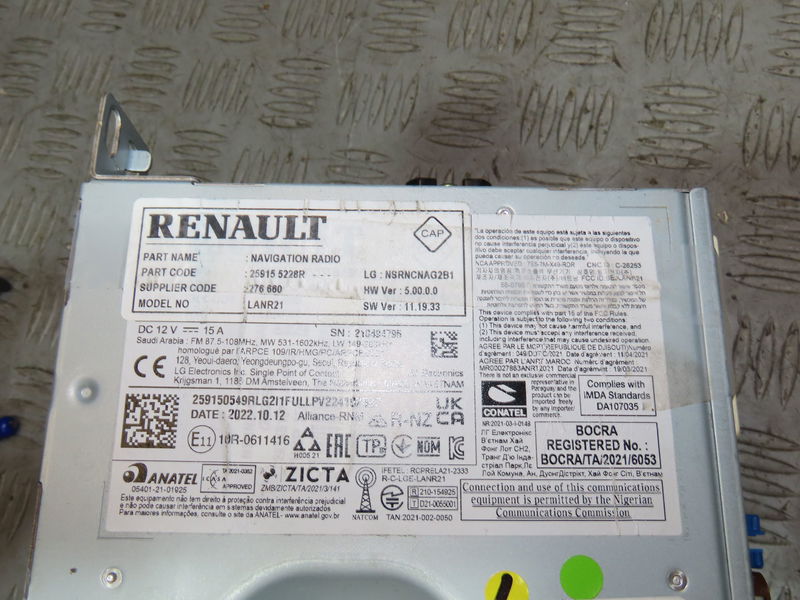 Autoradio RENAULT AUSTRAL
