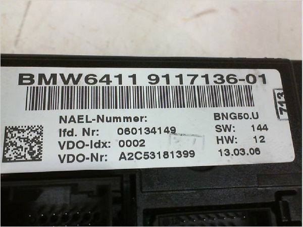 Commande de chauffage Bmw 3 (E90) 320 d (2004-2011)