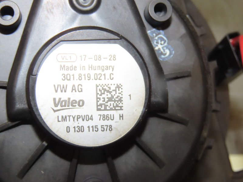 Ventilateur de chauffage VOLKSWAGEN TIGUAN