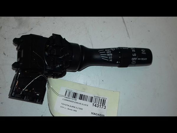 Commande essuie glace Toyota AURIS (_E15_) 2.2 d (ade157_, ade151_) (2006-2012)