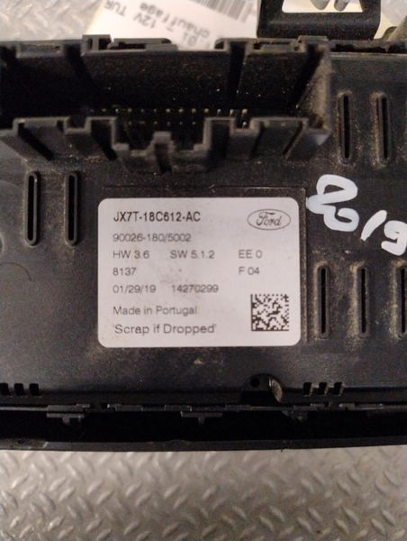 Commande de chauffage Ford FOCUS IV (HN) 1.0 ecoboost (2018)