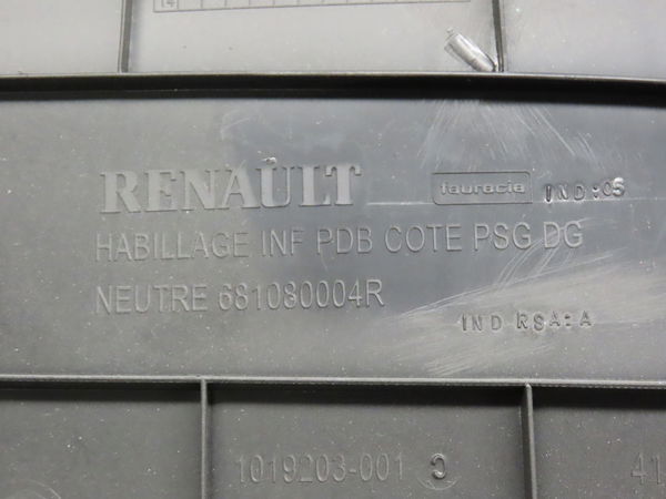 Boite à gants RENAULT MEGANE