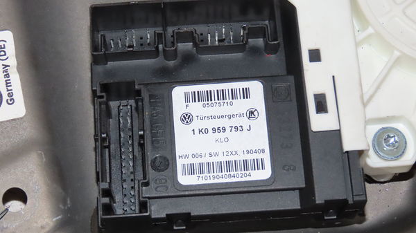 Mecanismemoteur leve-glace avg Volkswagen GOLF V (1K1) 1.9 tdi (2003-2008)