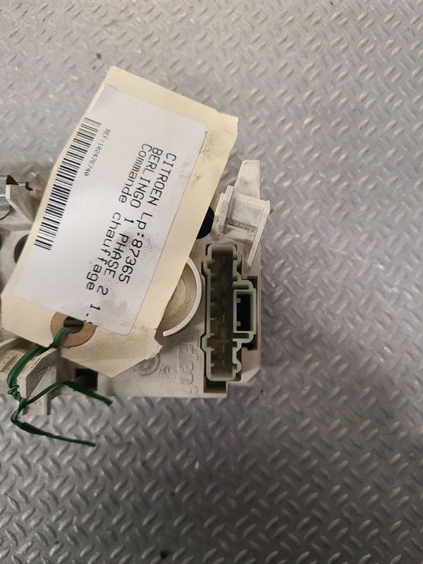 Commande de chauffage Citroën BERLINGO - BERLINGO FIRST Monospace (MF_, GJK_, GFK_) 1.9 d (mfwjz) (1998-2005) 3 portes
