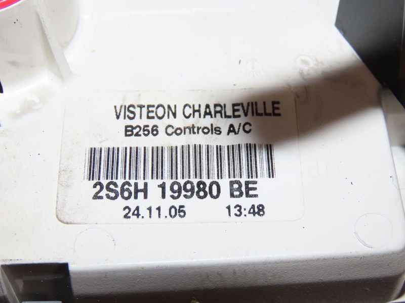 Commande de chauffage Ford FUSION (JU_) 1.4 tdci (2002-2012) 5 portes