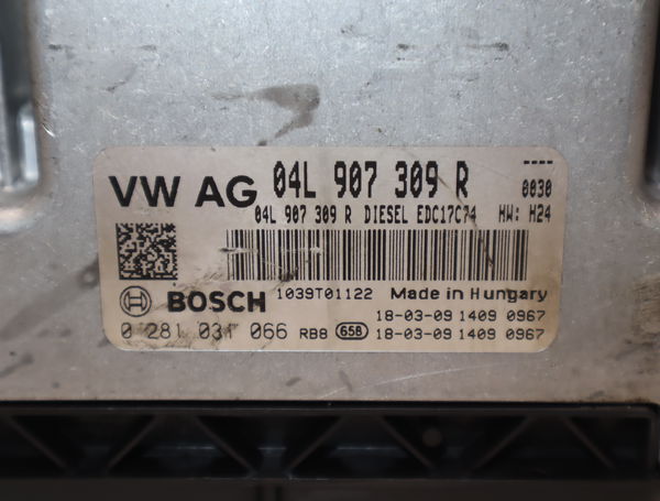 Calculateur moteur Seat LEON (5F1) 2.0 tdi (2012-2020) 5 portes