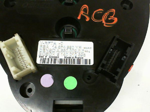 Commande de chauffage CITROEN C8 Phase 1 06-2002 2.2 HDi 16v 130ch