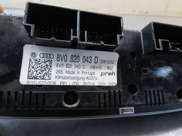 Commande de chauffage AUDI A3