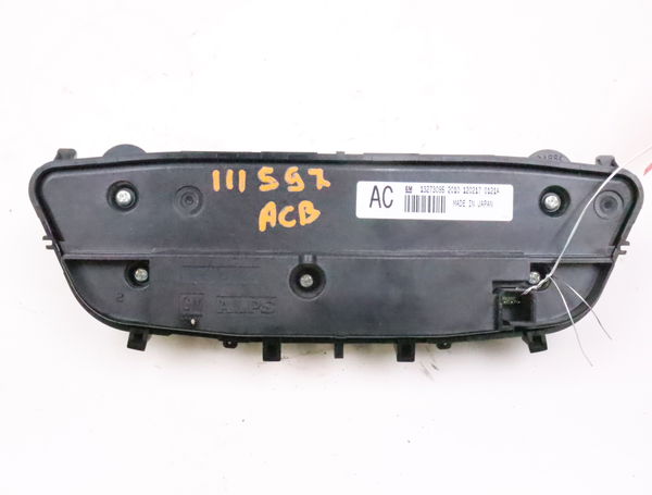 Commande de chauffage Opel INSIGNIA A (G09) 2.0 cdti (68) (2008-2017)