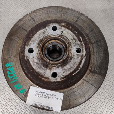 Disque arriere Peugeot 5008 (0U_, 0E_) 1.6 hdi (2010-2017) 5 portes
