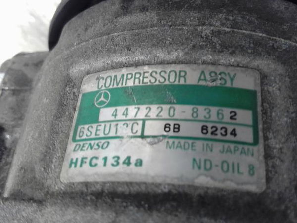 Compresseur air conditionne Mercedes-benz CLASSE A (W168) A 160 (168.033, 168.133) (1997-2004)