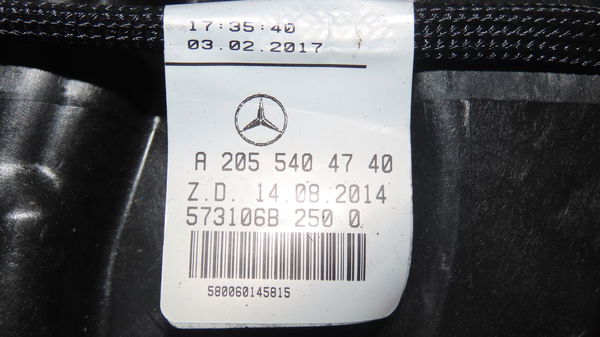 Mecanisme  moteur lève-glace avant droit Mercedes-benz CLASSE C (W205) C 200 d (205.007) (2015-2018)