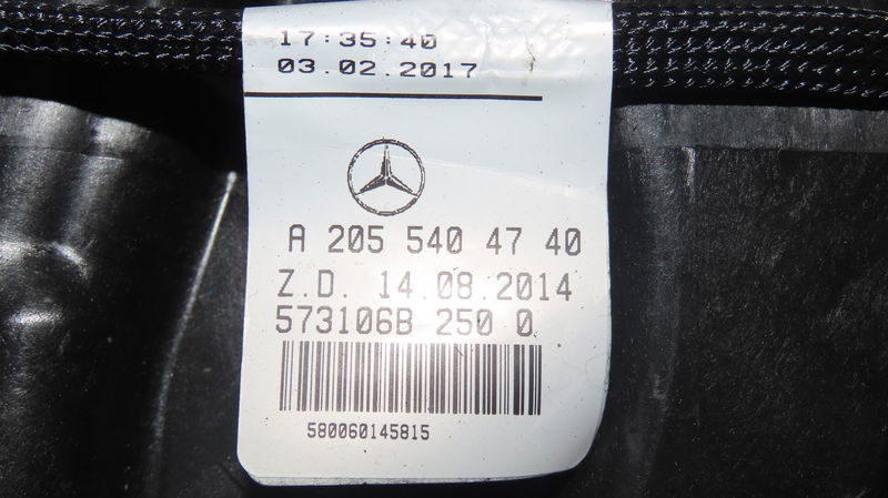 Mecanisme  moteur lève-glace avant droit Mercedes-benz CLASSE C (W205) C 200 d (205.007) (2015-2018)