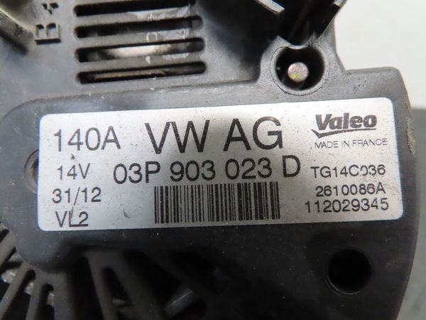 Alternateur Volkswagen POLO V (6R1, 6C1) 1.2 tdi (2009) 5 portes