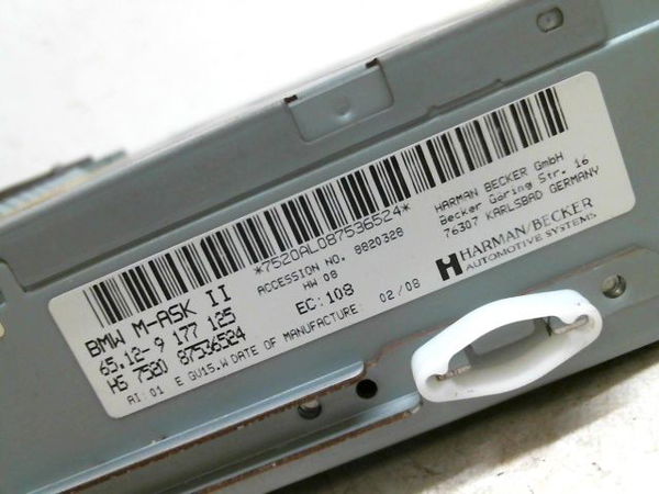 Autoradio Bmw 5 (E60) 520 d (2005-2009)