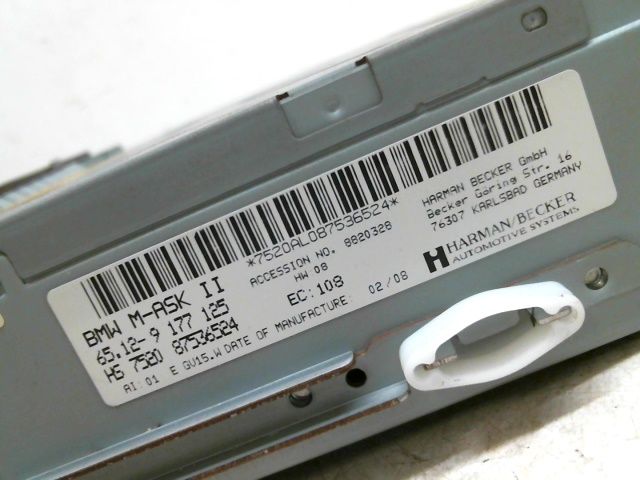Autoradio Bmw 5 (E60) 520 d (2005-2009)