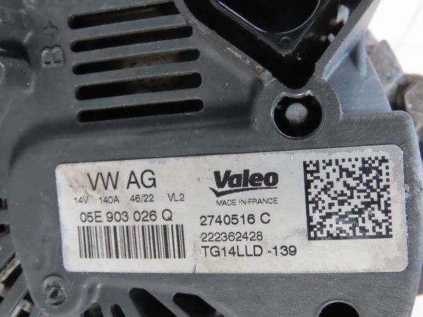 Alternateur Skoda KAMIQ (NW4) 1.0 tsi (2019)