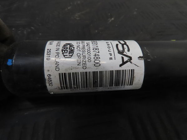 Amortisseur arrière gauche Peugeot 208 II (UB_, UP_, UW_, UJ_) 1.2 puretech 100 (2019) 5 portes