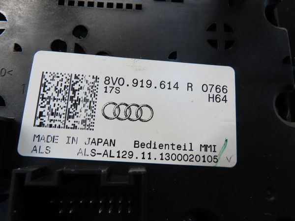 Commande autoradio Audi A3 (8V1, 8VK) 2.0 tdi (2012-2017)