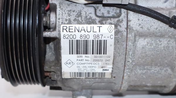 Compresseur air conditionne Renault LAGUNA III Grandtour (KT0-1) 2.0 dci (kt07, kt0j, kt14, kt1a, kt1s) (2007-2015)
