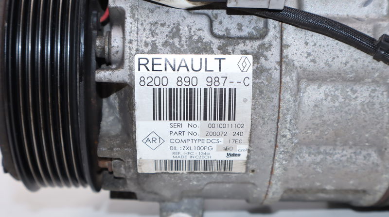 Compresseur air conditionne Renault LAGUNA III Grandtour (KT0-1) 2.0 dci (kt07, kt0j, kt14, kt1a, kt1s) (2007-2015)