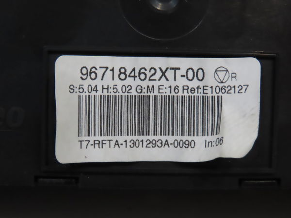 Commande de chauffage Peugeot RCZ 2.0 hdi (2010-2015)