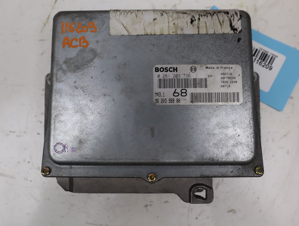 Calculateur moteur Citroën SAXO (S0, S1) 1.1 x, sx (1996-2003) 5 portes