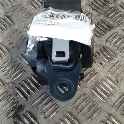 Ceinture arrière gauche Peugeot 206 3-5 portes (2A-C) 1.4 i (1998-2012) 3 portes