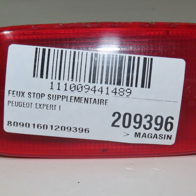 Feux stop supplementaire Peugeot EXPERT Camionnette (222) 2.0 hdi (2000-2006)