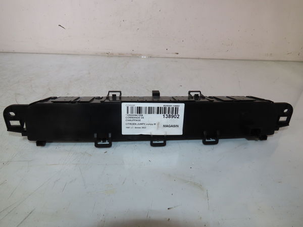 Commande de chauffage Citroën JUMPY Camionnette (V_) 2.0 bluehdi 145 (2021)