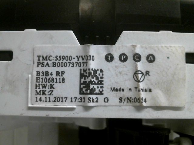 Commande de chauffage Toyota AYGO (_B4_) 1.0 (kgb40) (2014)